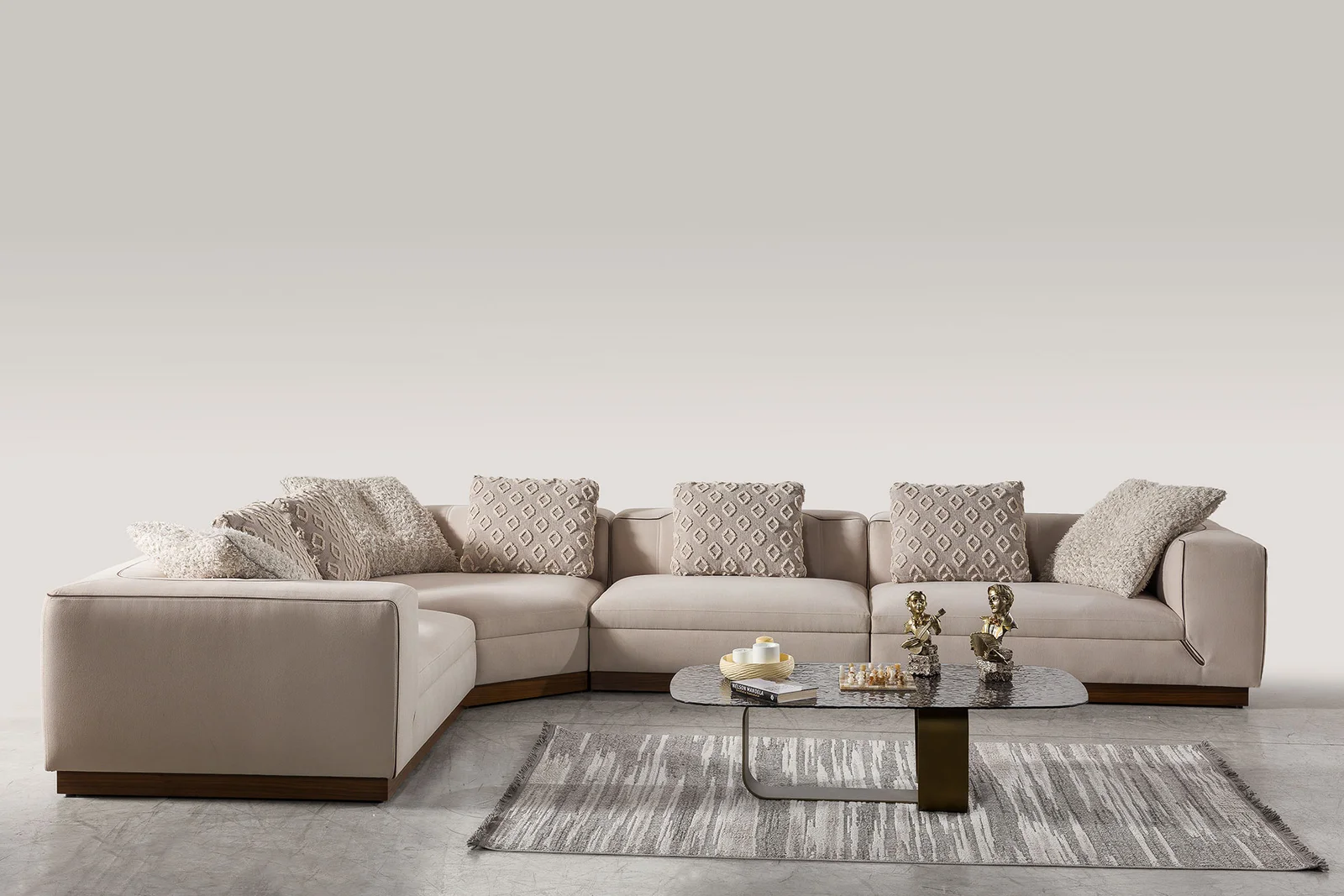 [NG-MAESTRO-CORNER-LMOD] NANGARO - MAESTRO CORNER SOFA
(RIGHT MODULE + LEFT MODULE + CORNER MODULE + SINGLE-SEAT MODULE) - MAESTRO LEFT MODULE